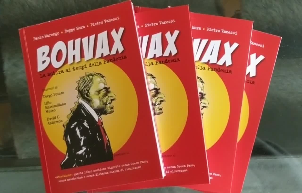 Uscito il libro “BOHVAX, Satira in piena pandemia