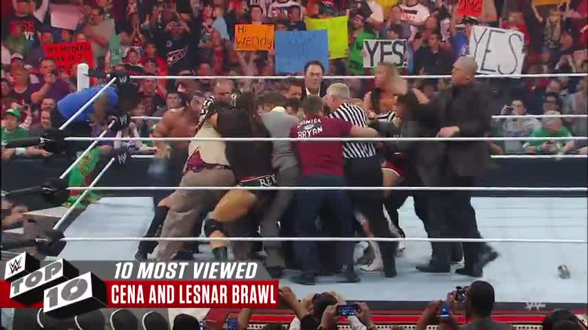 Most watched YouTube videos: WWE Top 10, Oct. 23, 2019