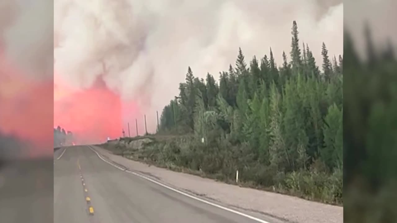 Wildfires rage in Canada's Northwest Territories