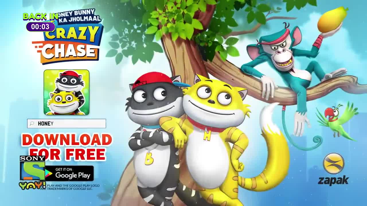 গ্যারেজ - Honey Bunny Ka Jholmaal - Full Episode in Bengali - Videos for kids_p3