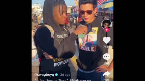 SwagBoyq TikTOK .Can i date your girlfriend for ten thousand dollars? *Funny Reaction