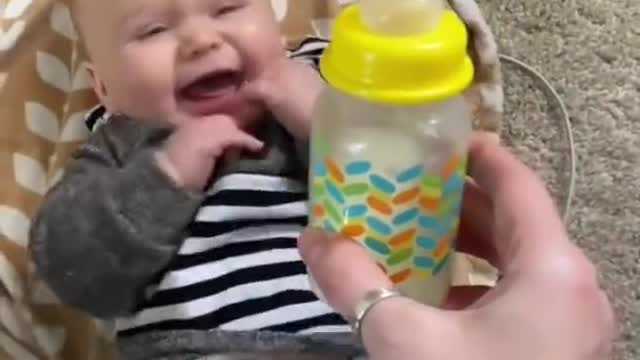 Cute baby and fun