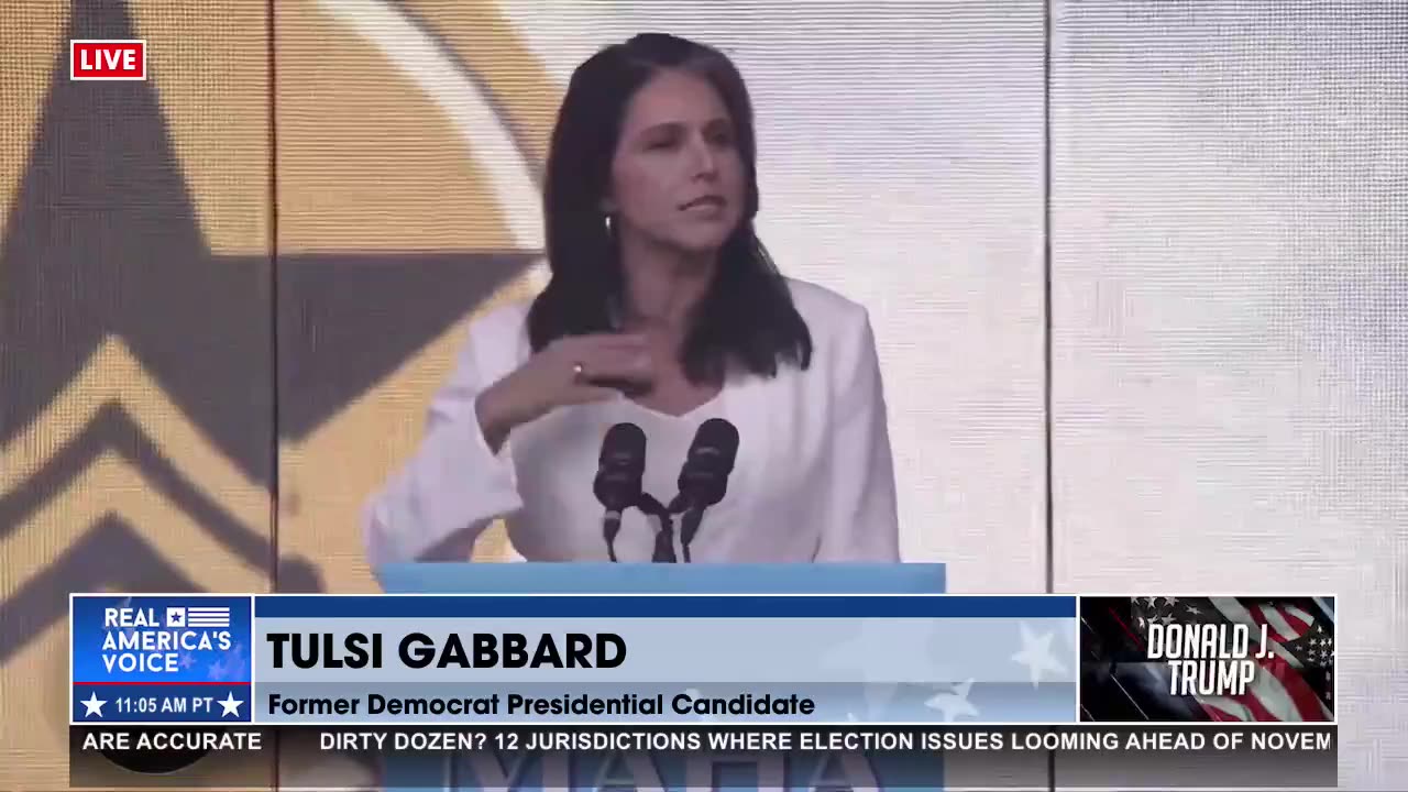 GABBARD ON FREEDOM, PEACE, AND PROSPERITY