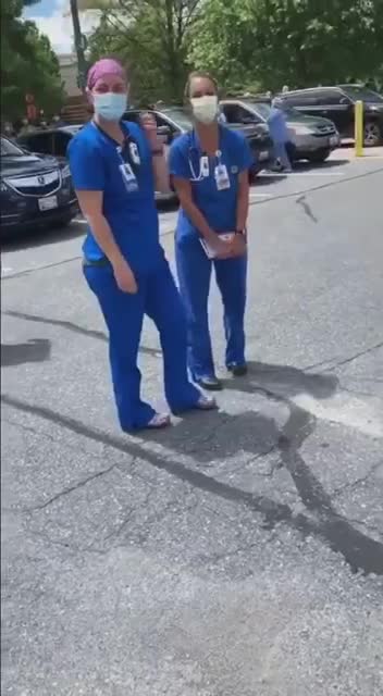 ‘The pandemic is FAKE' says nurse.