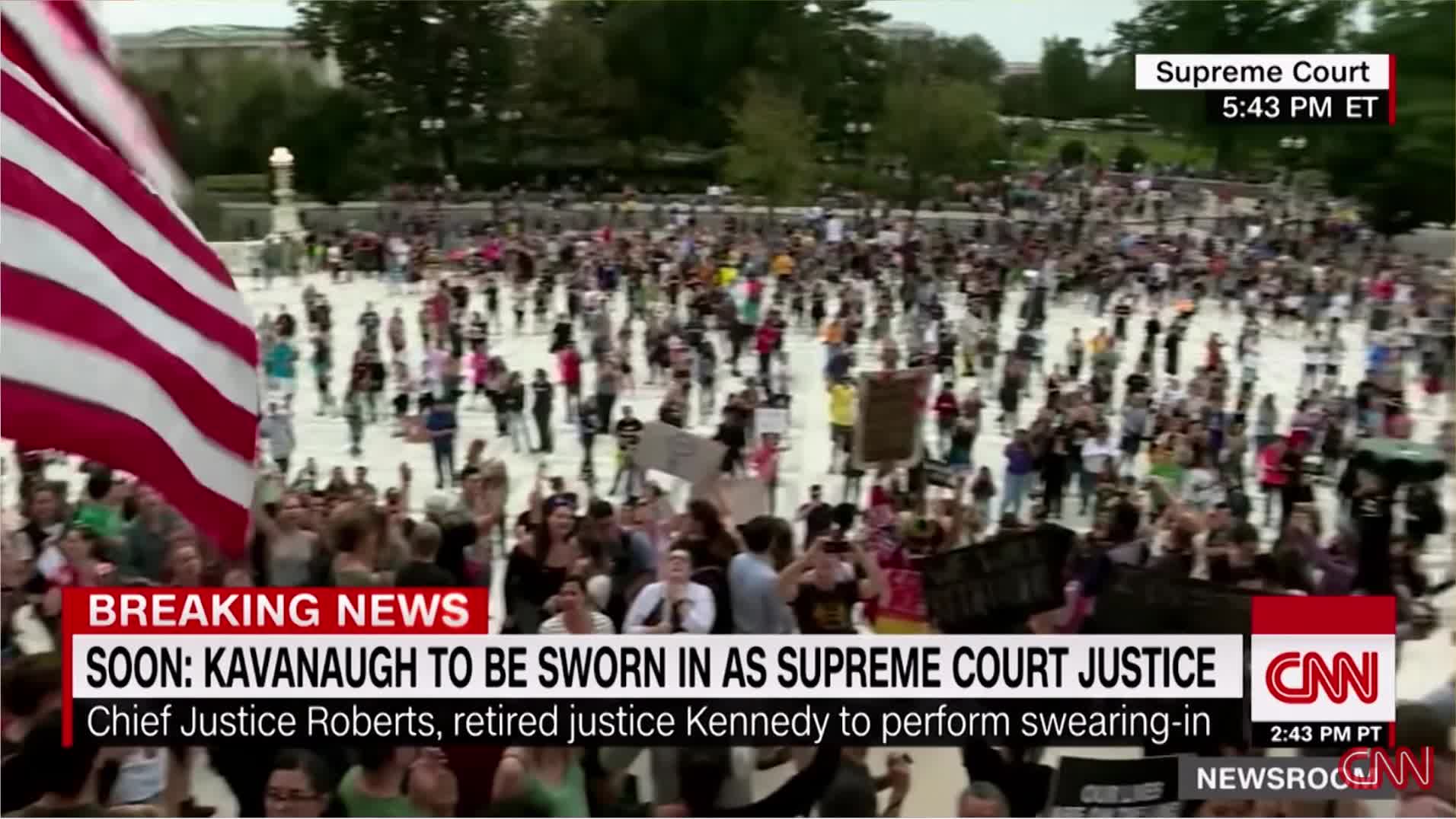 Riot at Supreme Court