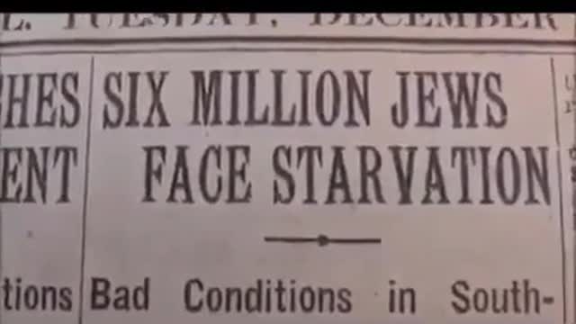 Minciuna e veche! MEREU doar cifra de 6 milioane de jidani!