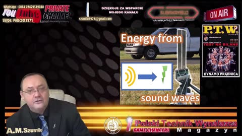 ENERGIA DŹWIĘKU / HAŁASU / HARVESTING SOUND ENERGY
