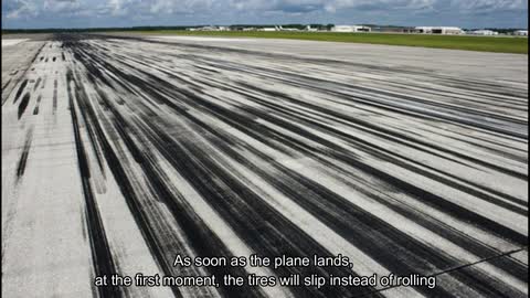 Interesting things revolve around aircraft tires