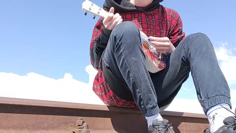 Playing UKULELE on rails🎶🎵