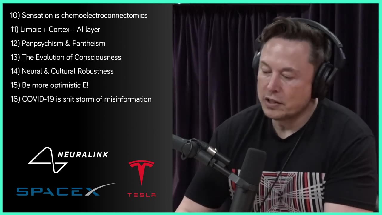 Elon Musk on JRE //main points highlighted