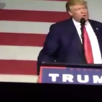 Video clip of Trump