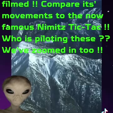 Wanna see a fully visible Tic Tac UFO ??