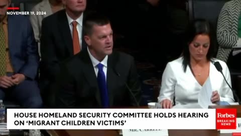 JJ Carrell tells HHS committee that a DHS employee had cut a US taxpayer cheque for $600 million for 2-3 months to an NGO