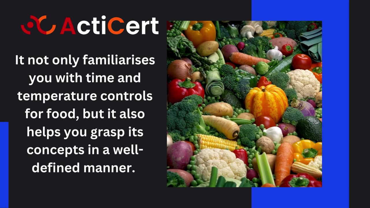 Looking For The Time and Temperature Controls for food Certificate