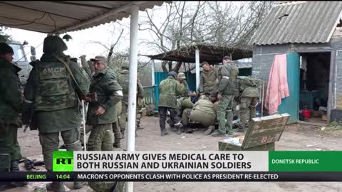 2022-04-25 RT examines schools used as military bases on the conflict’s