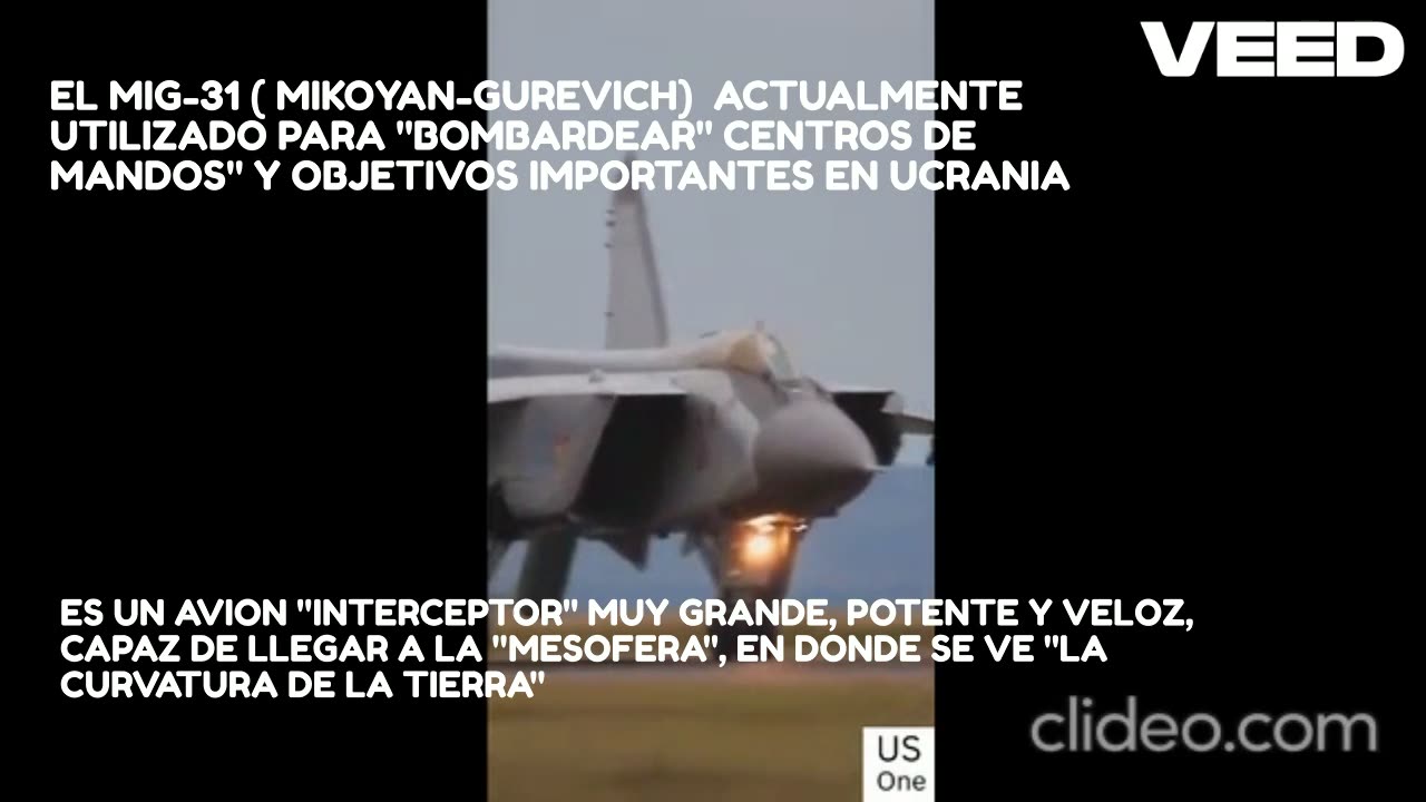 MIG-31 EN ACCION EN UCRANIA