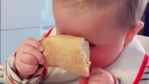 Babies Falling Asleep While Eating - Cute And Funny Baby Videos Part 1