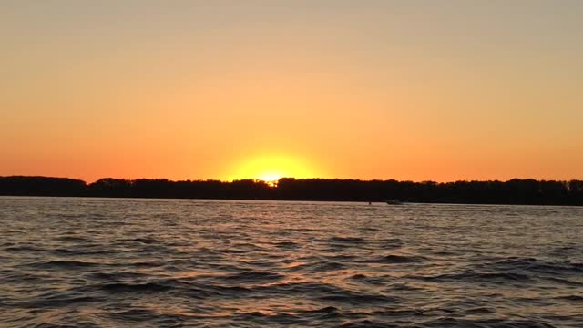 Beautiful views of the Volga River during a boat trip