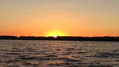 Beautiful views of the Volga River during a boat trip