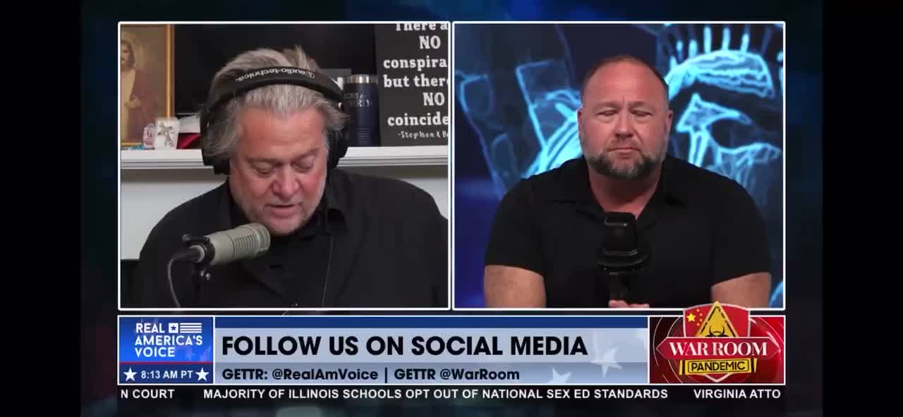 Bannon and Jones: Not backing down.