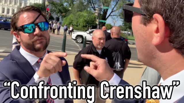 Heated Exchange with Congressman Dan Crenshaw ends with investigation from Capitol Police