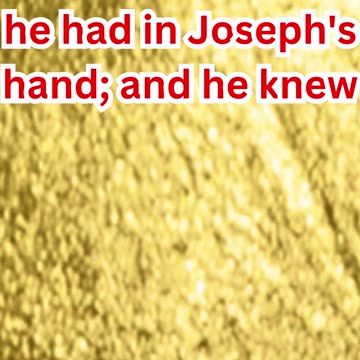 "Joseph’s Stewardship: Trusted with All in Potiphar’s House" Genesis 39:6.#shorts #youtubeshorts #yt