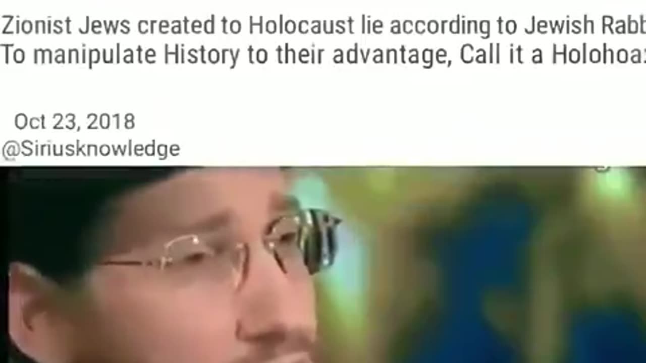The Holocaust Is A Myth - Rabbi Arye Friedman