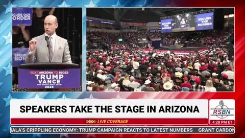 FULL SPEECH: Stephen Miller Delivers Remarks in Prescott Valley, AZ - 10/13/24