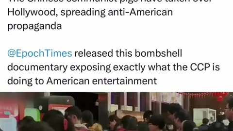 CCP infiltrated Hollywood