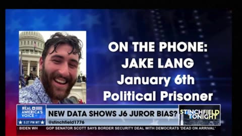 BREAKING on Real America's Voice Grant Stinchfield - Jake Lang with new J6 data!