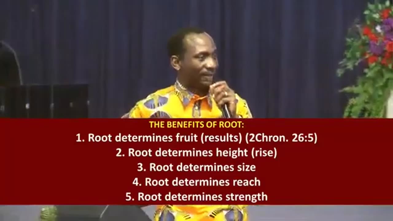 DEVELOPING YOUR ROOTS IN GOD - Dr Pastor Paul Enenche