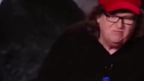 8 years ago left wing loon, Michael Moore said this about Donald Trump.