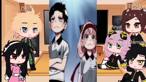 Anya's classmates react to Anya (Damian x Anya) spy x family