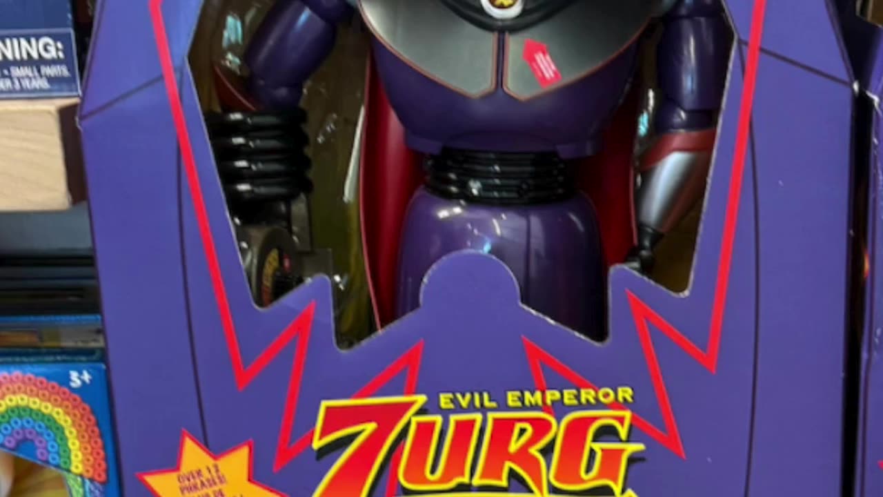 Disney Parks Emperor Zurg from Toy Story Talking Action Figure #shorts