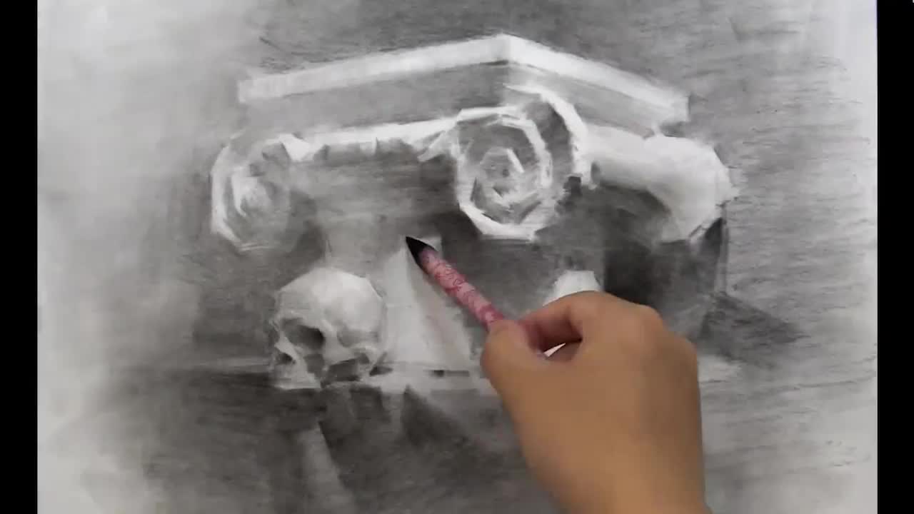 Move The Roman Column To The White Paper