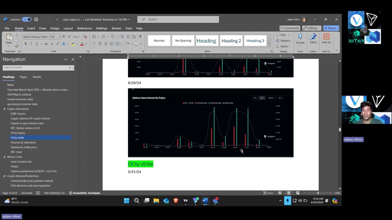 Just another Weekly Crypto Report | June 29th 2024 | My portfolio and plan