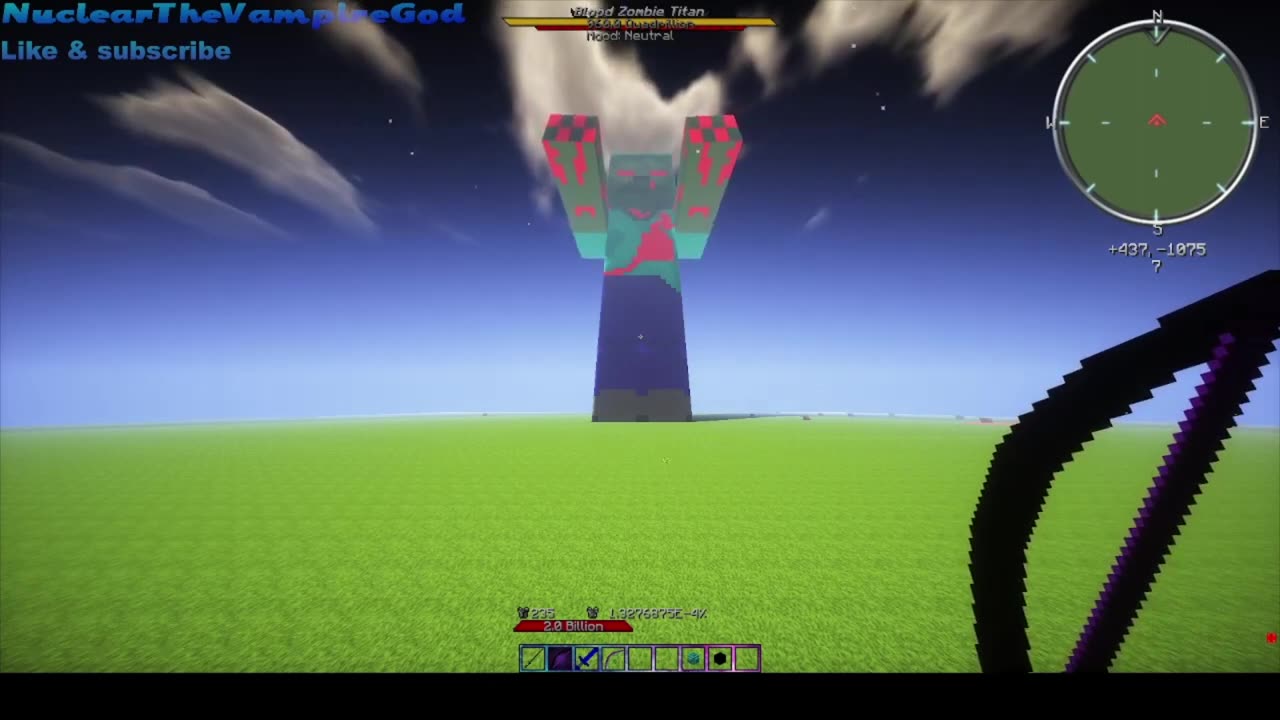 Minecraft Rulecraft Ep 2091 Nuclear vs zombie titans