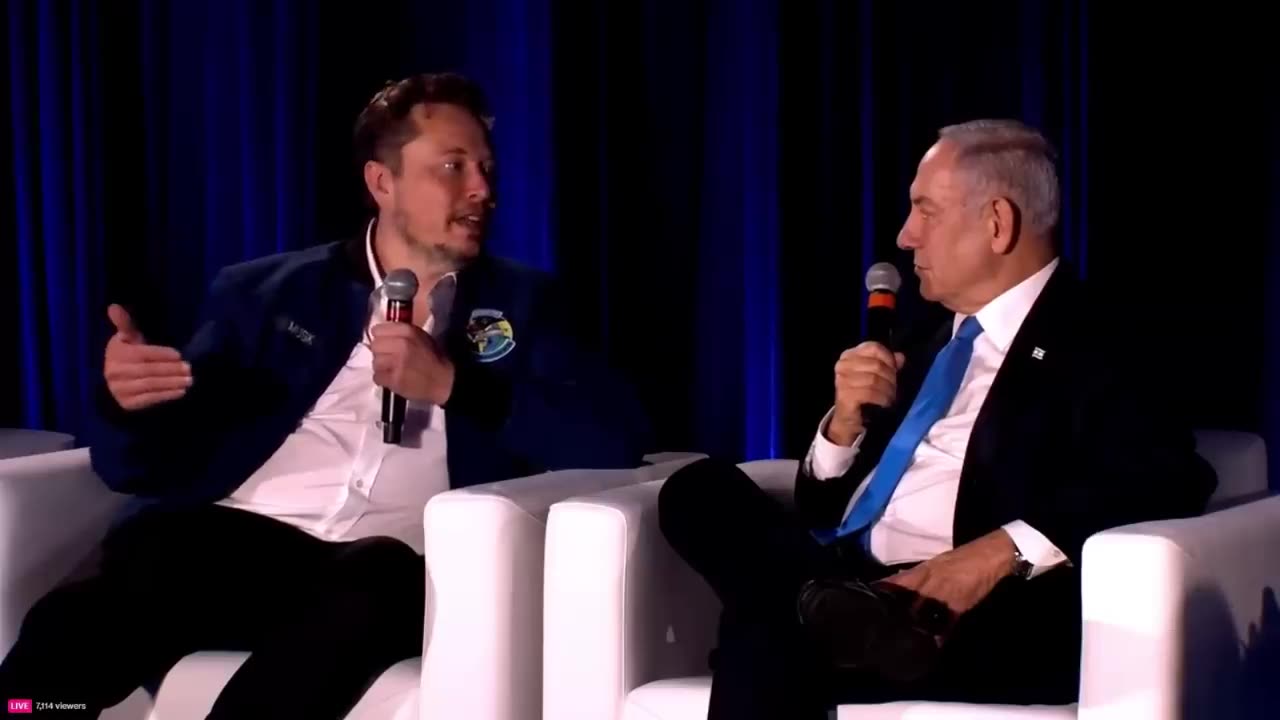 AI "SAFETY" PANEL | Elon Musk, Max Tegmark, Greg Brockman, Benjamin Netanyahu (Sept. 18,2023)