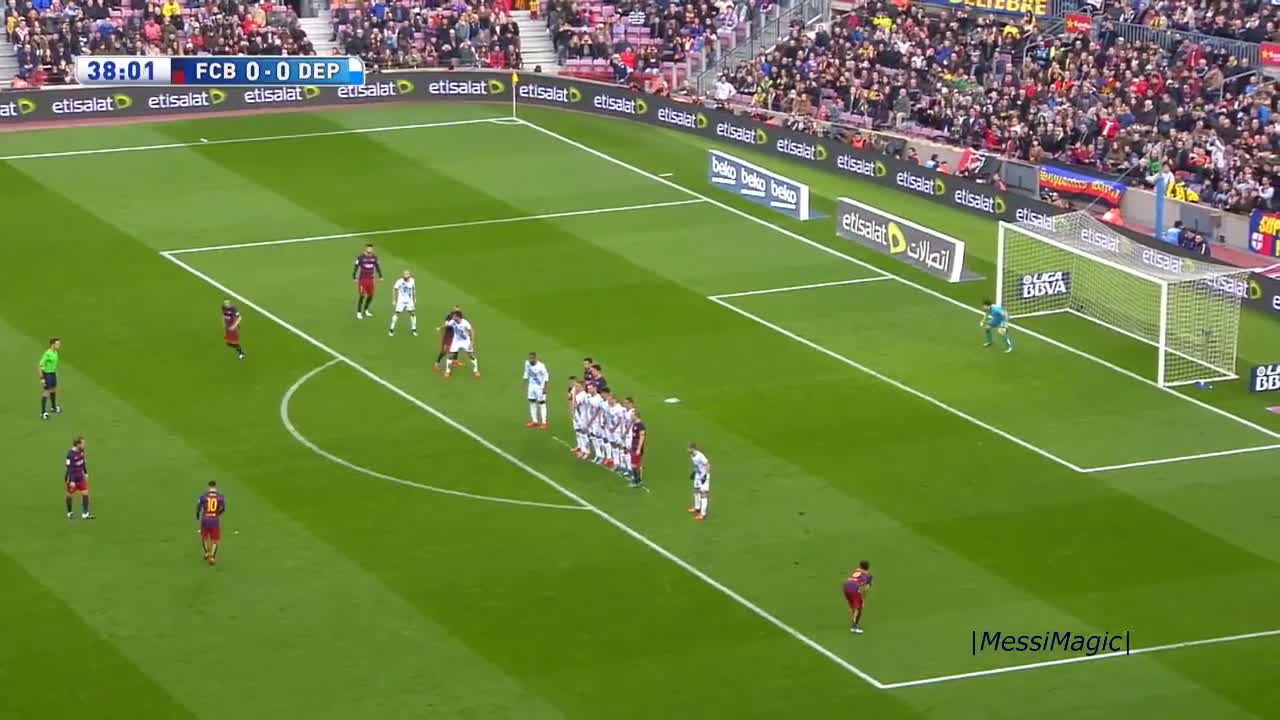 Lionel Messi ▪ 2015_2016 ● The Master of Free Kicks