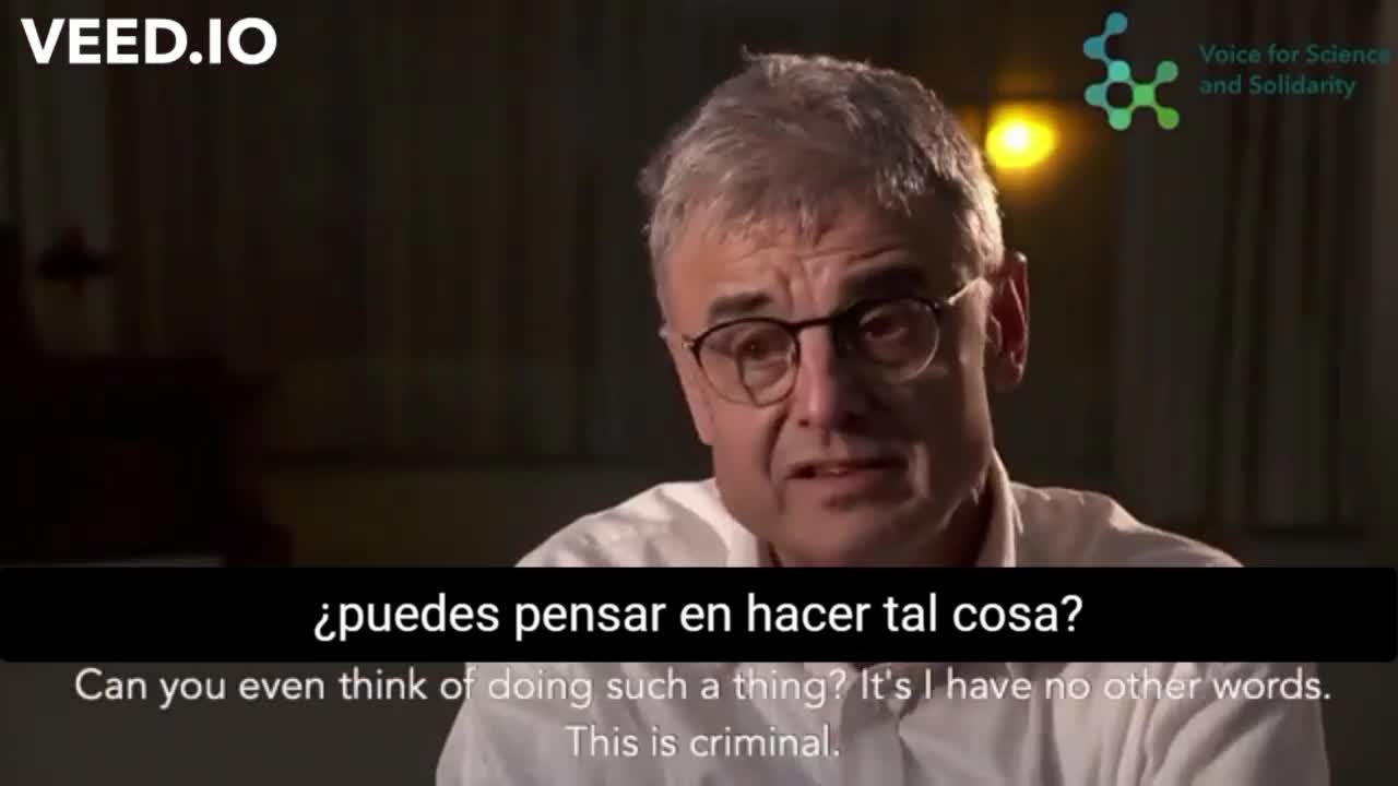 Geert Vanden Bossche Nunca uses una vacuna que no puede bloquear la transmision