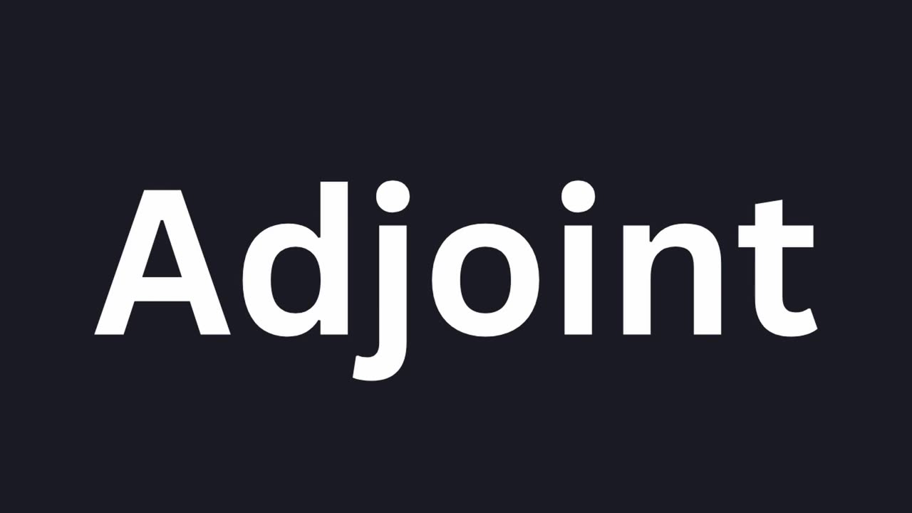 How To Pronounce "Adjoint"