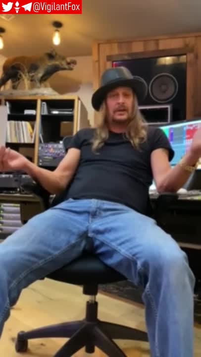 " Kid Rock say's FQCK vaccine mandates "