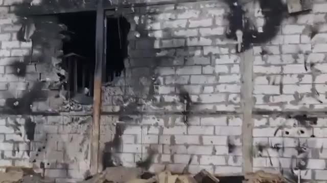 This is what Fabrika the largest shopping mall in the Kherson looks now