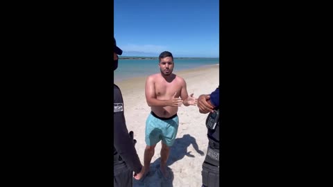 Deputado discute com GCM na praia