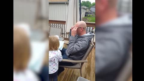 Color Blind Artist Seeing The Color Of His Arts For The First Time!