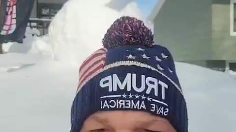 MAGA Snowman