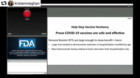 FDA Admits Vaccine Has Killed More Than It Has Saved!!!