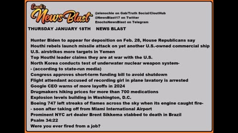 Enoch's News Blast