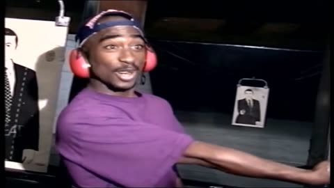 2PAC at Gun Range Shooting Mac-10