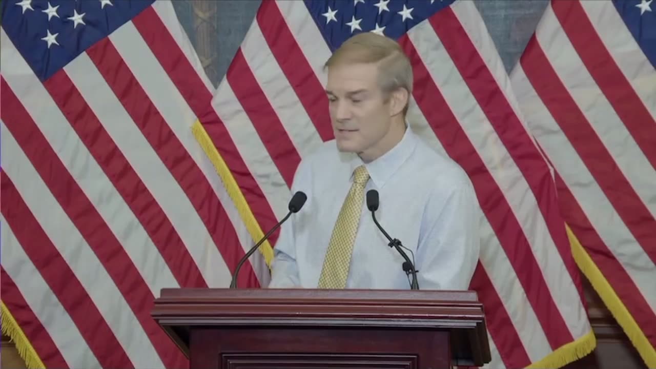 Rep. Jim Jordan: “Our plan this weekend is to get a Speaker elected to the House of Representatives as soon as possible"